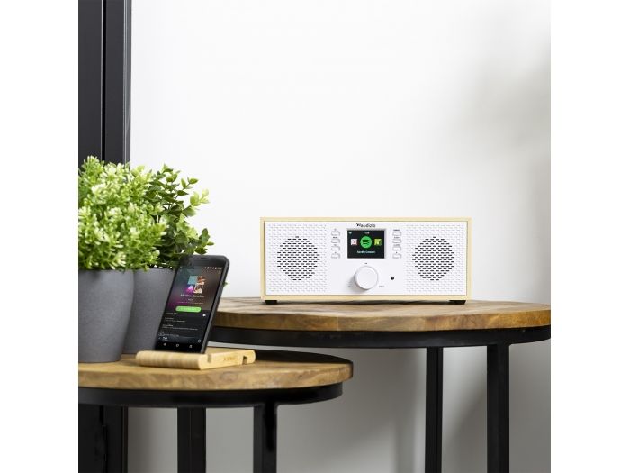 Audizio Rimini Radio estéreo WiFi Internet Blanca 102434 - 11