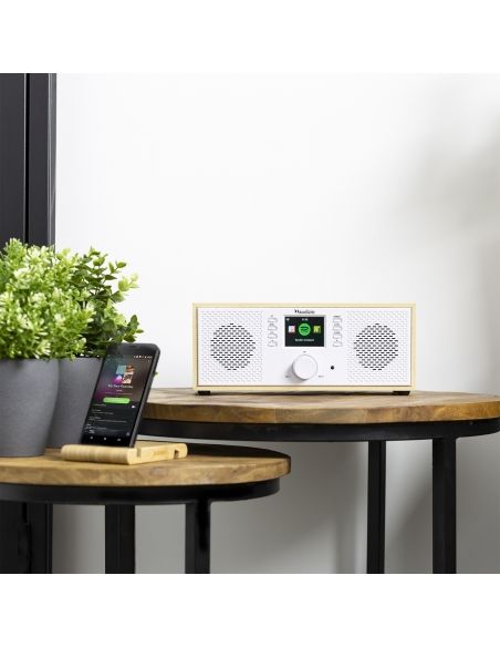 Audizio Rimini Radio estéreo WiFi Internet Blanca 102434 - 11