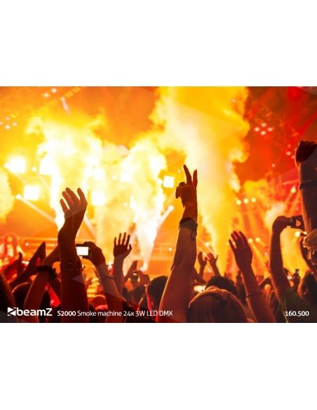 beamZ Máquina de Humo S2000 24x 3W LED 3 - en - 1 160500 - 10