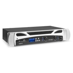 Vonyx VPA1500 PA Amplifier 2x 750W Reproductor multimedia con BT 172100