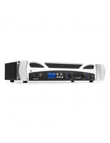 Vonyx VPA1500 PA Amplifier 2x 750W Reproductor multimedia con BT 172100