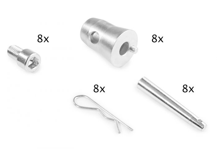 Beamz P30-MCB Caja multi conexi¢n Truss Negro