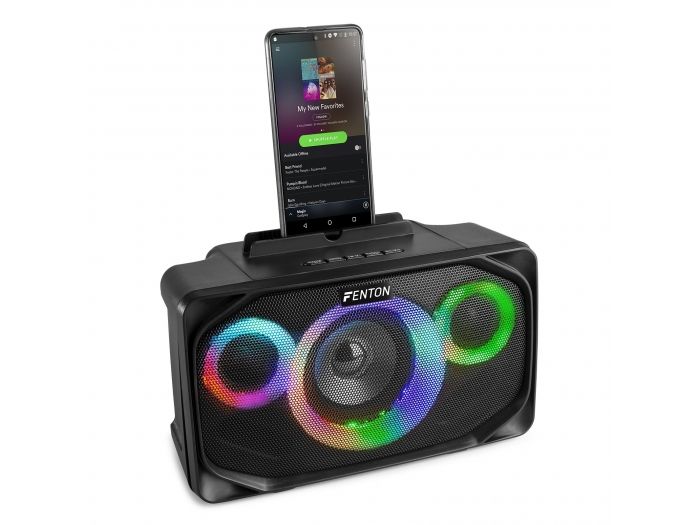 Fenton Sputnik 2 Altavoz LED Party con batería 178332 - 3