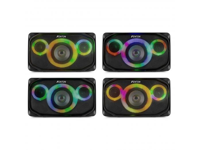 Fenton Sputnik 2 Altavoz LED Party con batería 178332 - 5