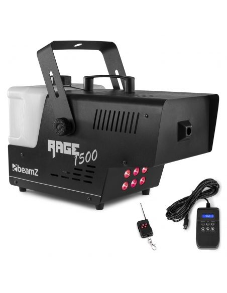 Beamz Rage 1500LED Maquina de humo con temporizador 
