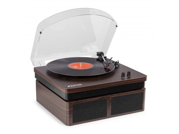 Fenton RP168DW Giradiscos con altavoces Madera Oscura 102149 - 2