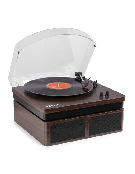 Fenton RP168DW Giradiscos con altavoces Madera Oscura 102149 - 2
