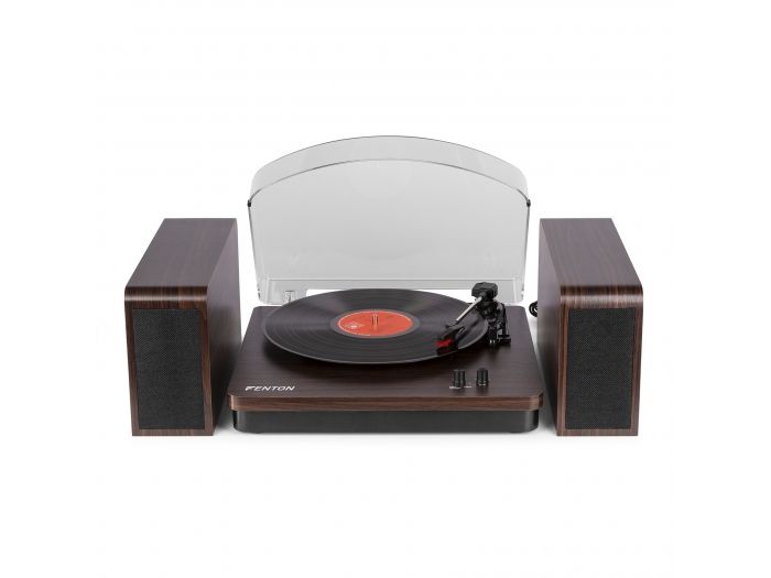 Fenton RP168DW Giradiscos con altavoces Madera Oscura 102149 - 3