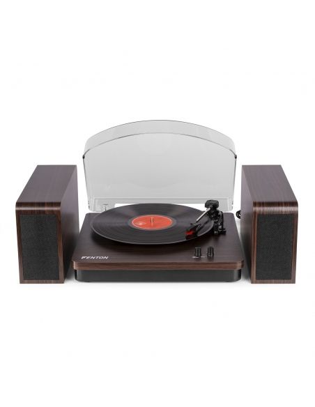 Fenton RP168DW Giradiscos con altavoces Madera Oscura 102149 - 3