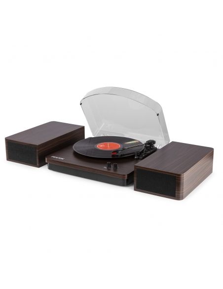 Fenton RP168DW Giradiscos con altavoces Madera Oscura 102149 - 4