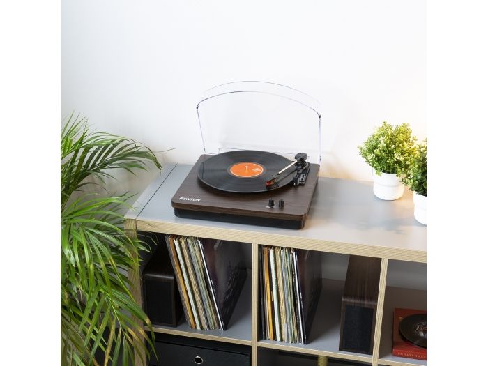 Fenton RP168DW Giradiscos con altavoces Madera Oscura 102149 - 11