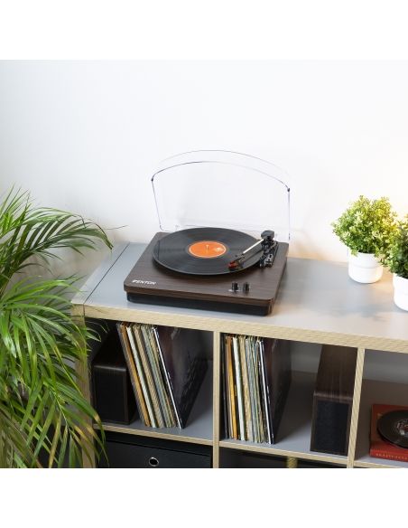 Fenton RP168DW Giradiscos con altavoces Madera Oscura 102149 - 11