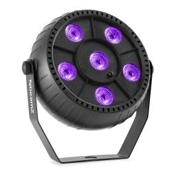 beamZ PLP14 Foco Par Party con batería 6x 1W UV 153209 - 1