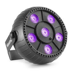 beamZ PLP14 Foco Par Party con batería 6x 1W UV 153209 - 1 2