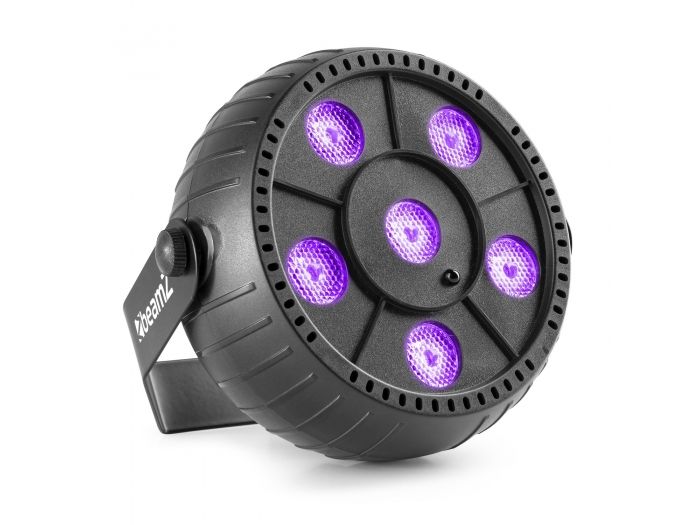 beamZ PLP14 Foco Par Party con batería 6x 1W UV 153209 - 2