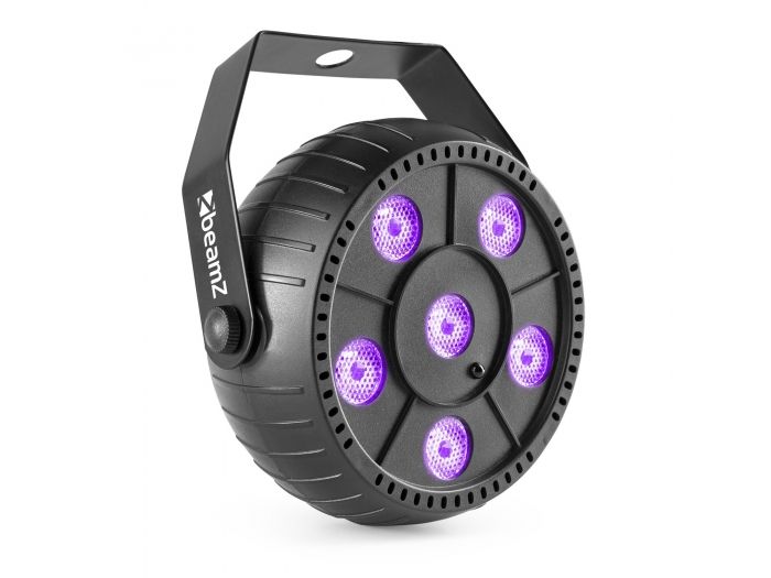 beamZ PLP14 Foco Par Party con batería 6x 1W UV 153209 - 3