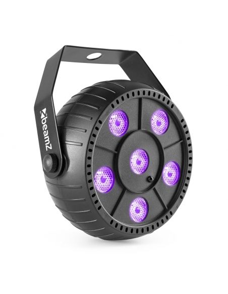 beamZ PLP14 Foco Par Party con batería 6x 1W UV 153209 - 3