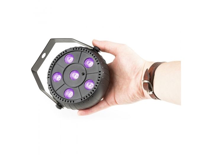 beamZ PLP14 Foco Par Party con batería 6x 1W UV 153209 - 8