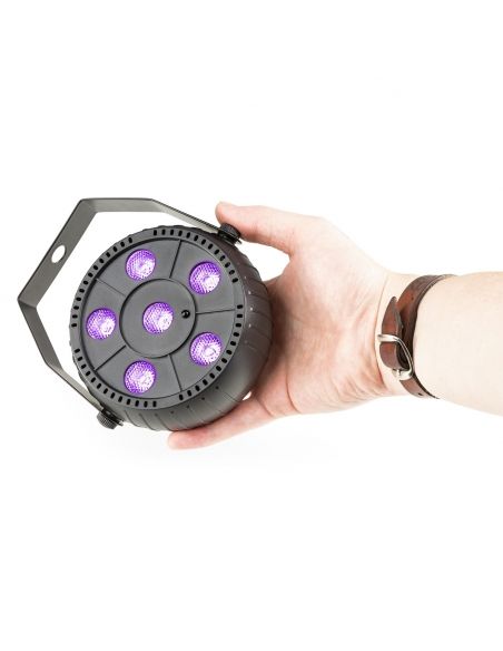 beamZ PLP14 Foco Par Party con batería 6x 1W UV 153209 - 8