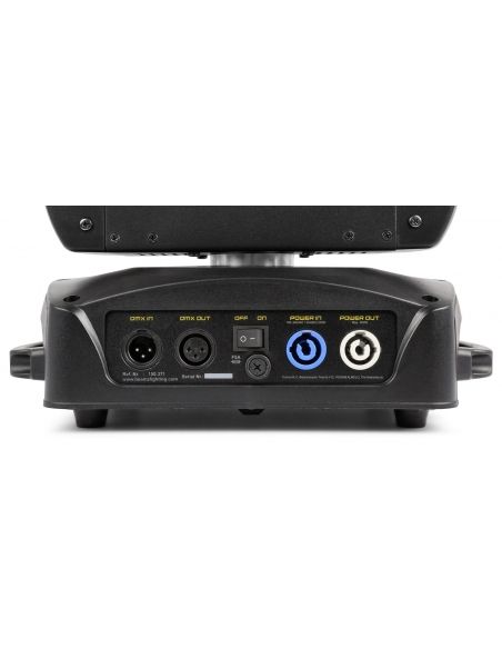 Beamz IGNITE180 Cabeza Movil Spot LED 2pcs en Flightcase 