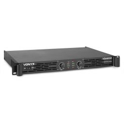 Vonyx VDA1000 Amplificador PA 1U 2x 500W 172046
