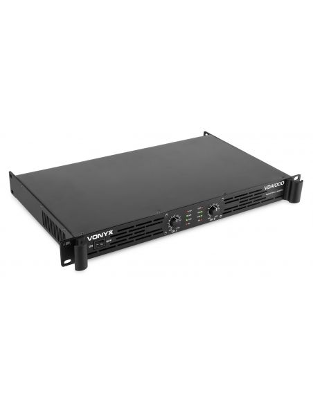 Vonyx VDA1000 Amplificador PA 1U 2x 500W 172046