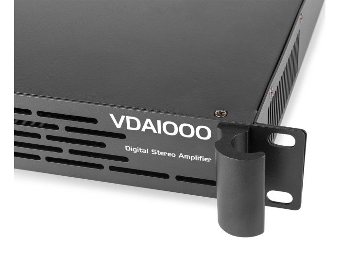Vonyx VDA1000 Amplificador PA 1U 2x 500W 172046