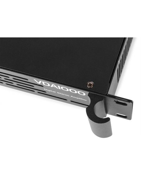 Vonyx VDA1000 Amplificador PA 1U 2x 500W 172046