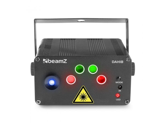 beamZ Dahib Doble Laser RG Gobo con LED Azul 152612 - 2