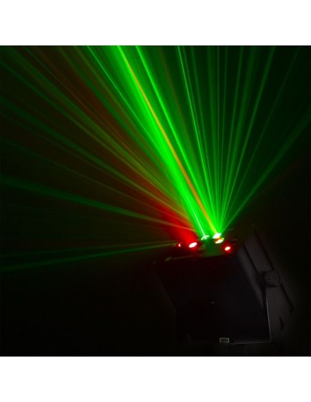 beamZ Dahib Doble Laser RG Gobo con LED Azul 152612 - 10