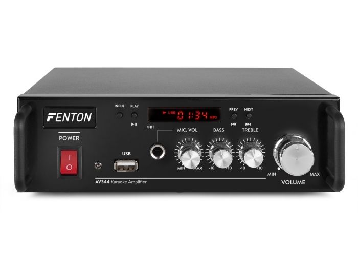 Fenton AV344 Amplificador Karaoke MP3 con Batería 103120