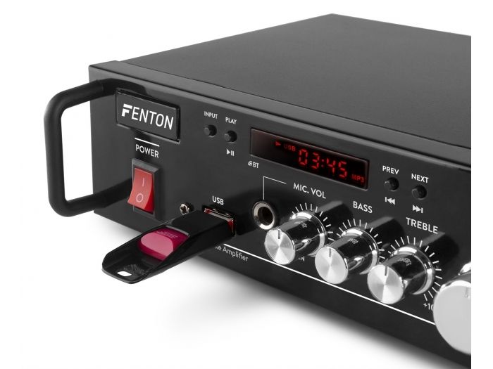 Fenton AV344 Amplificador Karaoke MP3 con Batería 103120