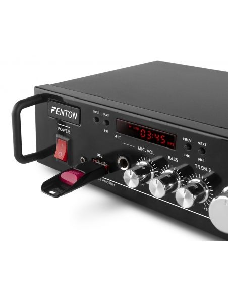 Fenton AV344 Amplificador Karaoke MP3 con Batería 103120