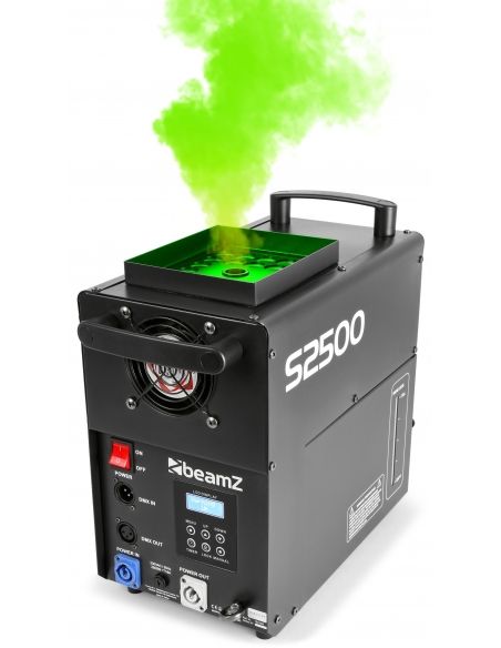 Beamz S2500 Maquina de Humo DMX LED 24x 10W 4-en-1 