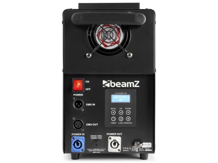 Beamz S2500 Maquina de Humo DMX LED 24x 10W 4-en-1 