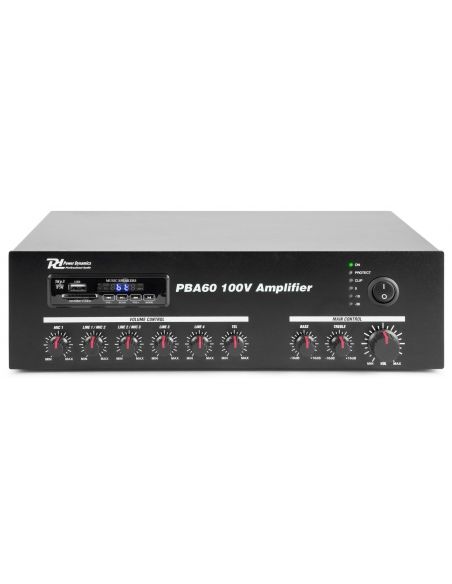 Power Dynamics PBA60 Amplificador linea 100V 60W 952093 - 2