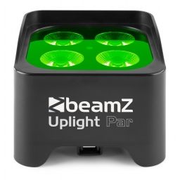 beamZ BBP90 Foco Uplight a batería 4x 4W 150588 - 1 2
