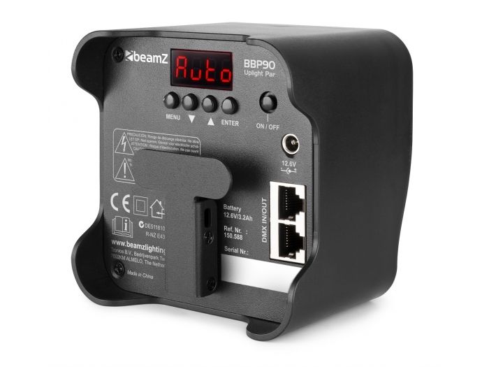 beamZ BBP90 Foco Uplight a batería 4x 4W 150588 - 7