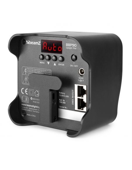beamZ BBP90 Foco Uplight a batería 4x 4W 150588 - 7