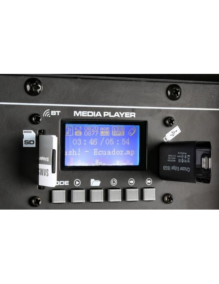 Vonyx SPJ-1500ABT MP3 Bafle Activo Hi-End BT 15" 800W 178045 - 10