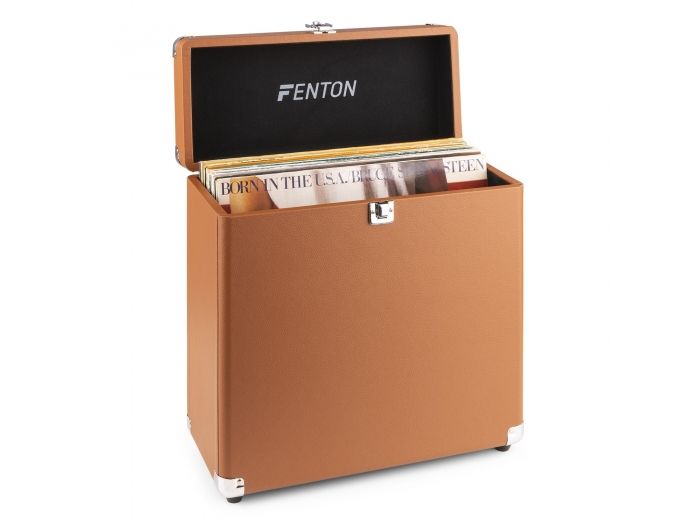Fenton RC30 Vinyl Record Case Brown 102017 - 3