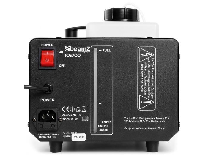 Beamz ICE700  Maquina de humo por hielo 