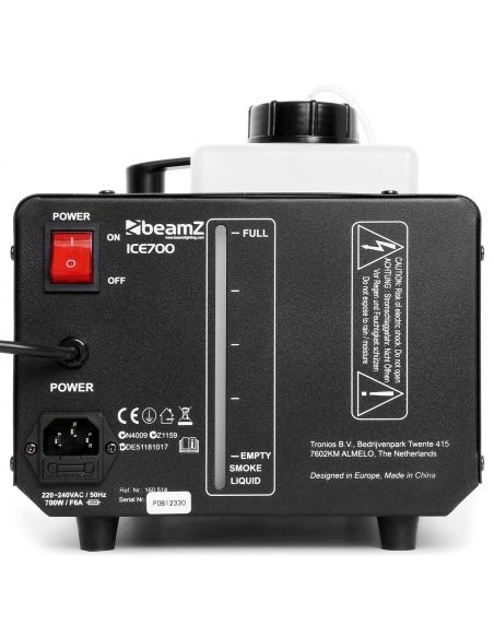 Beamz ICE700  Maquina de humo por hielo 