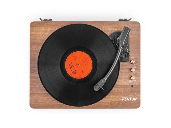 Fenton RP162 Giradiscos HQ BT Madera de nogal 102168 - 11