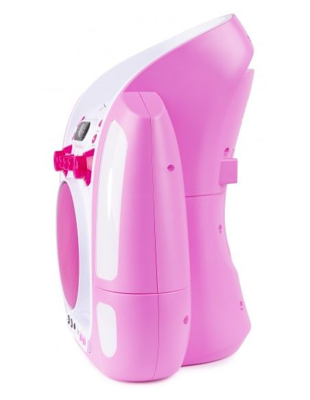 Fenton SBS30P Sistema Karaoke con CD y 2 micros Rosa 130172 - 10