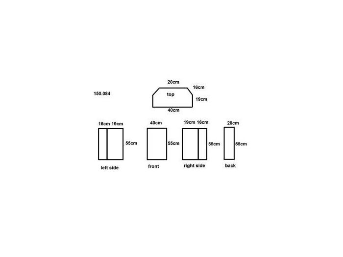 Vonyx SC12 Cobertor para bafle General 12" 150084 - 2