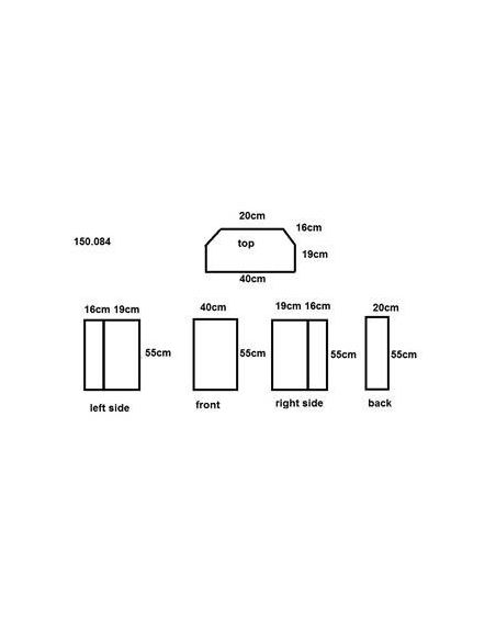 Vonyx SC12 Cobertor para bafle General 12" 150084 - 2
