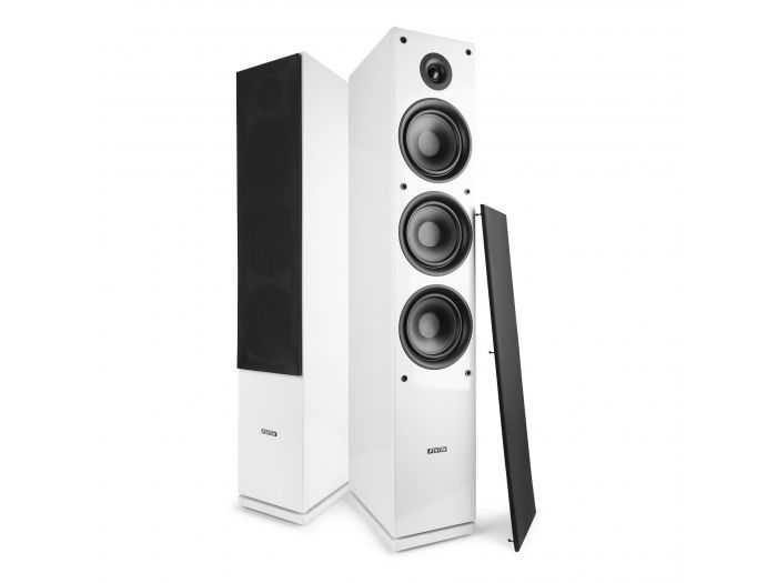 Fenton SHF80W Bafles de torre Set 3x 6.5” Blanco 100284 - 4