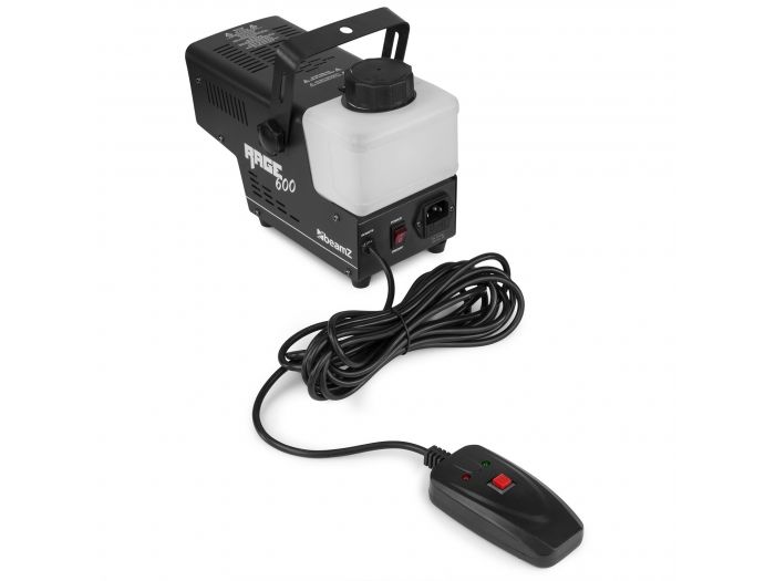 Beamz Rage 600 Maquina de humo con mando a distancia 