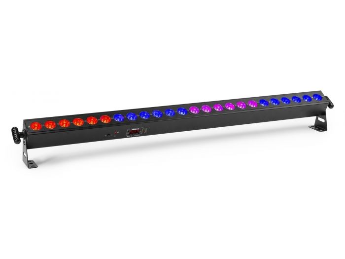 Beamz BBB243 Barra LED 24x 3W RGB alimentada por batería 